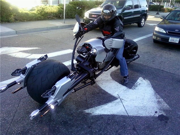 Batpod auf öffentlicher Straße gesichtet