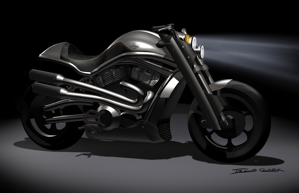 Harley Davidson Brawler Konzept