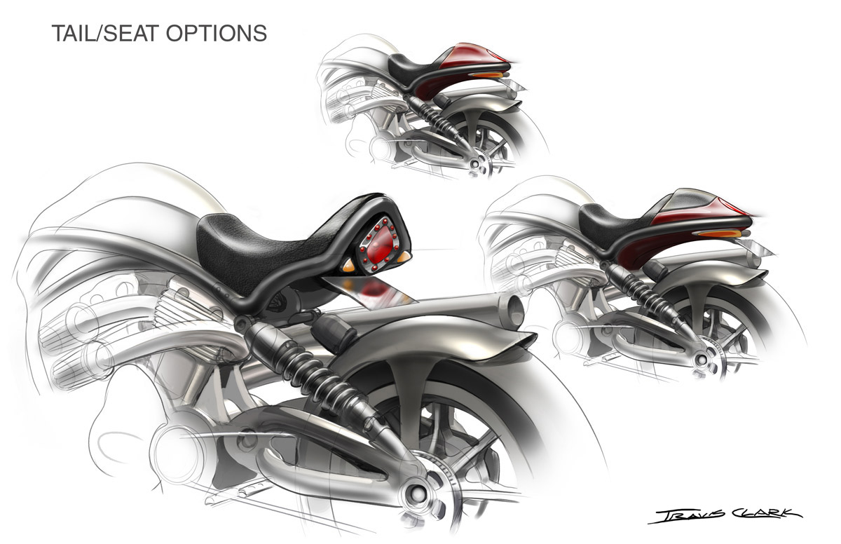 Harley Davidson Brawler Konzept