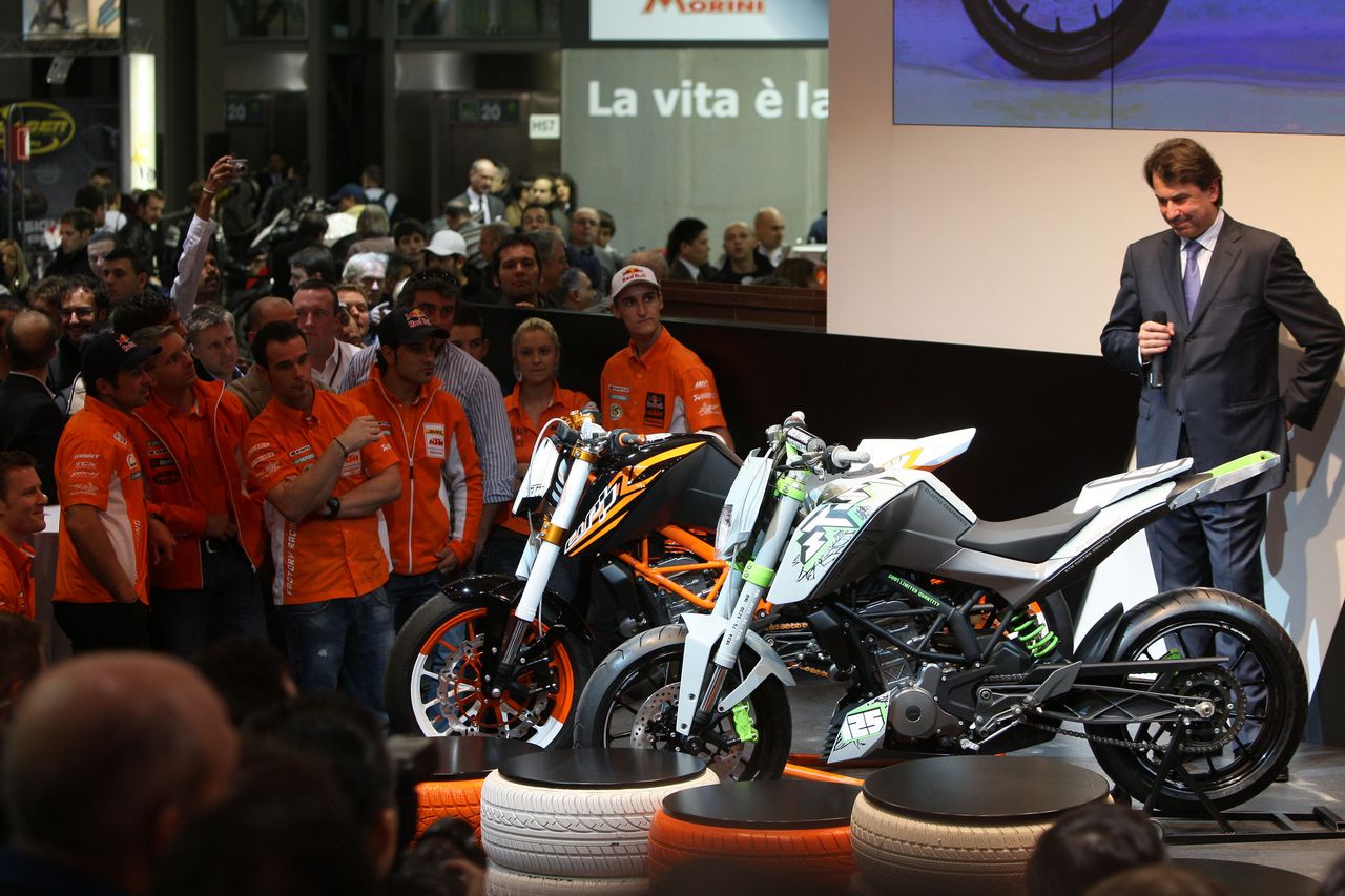 KTM Prototypen auf der EICMA 2009