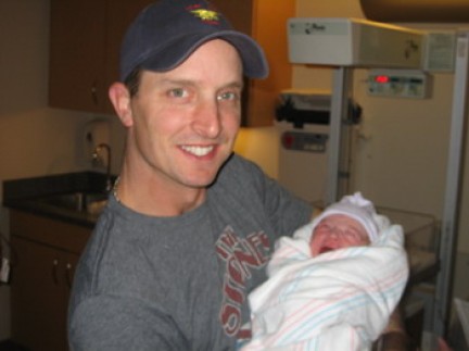 Colin Edwards mit Tochter Olivia Reese Colin Edwards mit Tochter Olivia Reese