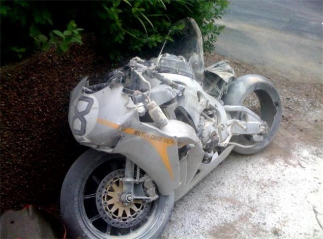 Guy Martin Tourist Trophy Crash