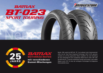 Bridgestone Battlax BT 023 Sporttourenreifen