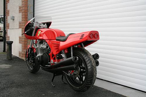 David Kay Ferrari Motorrad