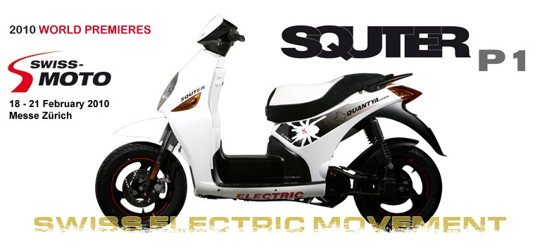 Quantya Squter P1 - Elektro Scooter