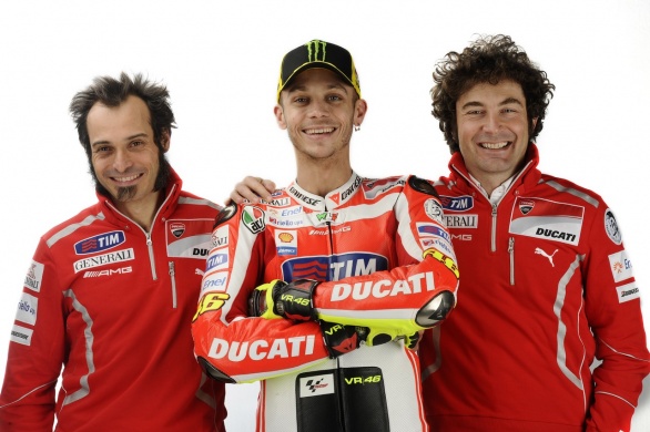 2011 Ducati Valentino Rossi und Nicky Hayden Bekleidung