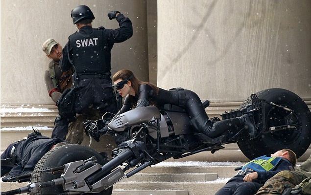 2012 Batman The Dark Knight Rises mit Anne Hathaway