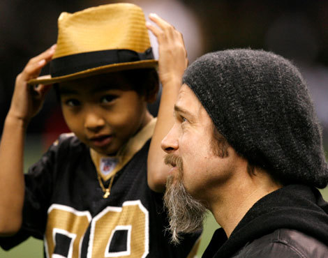 Brad Pitt mit Sohn Maddox