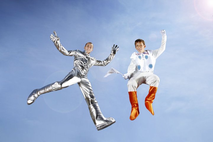 2010 Jorge als Astronaut für Charity