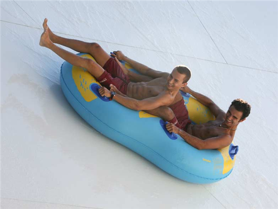 Jorge Lorenzo im Aquafan in Riccione