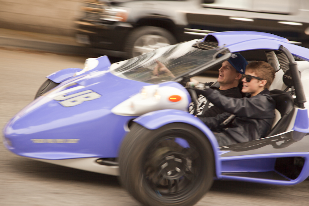 Justin Bieber mit Rob Dyrdeks udn Campagna T-Rex