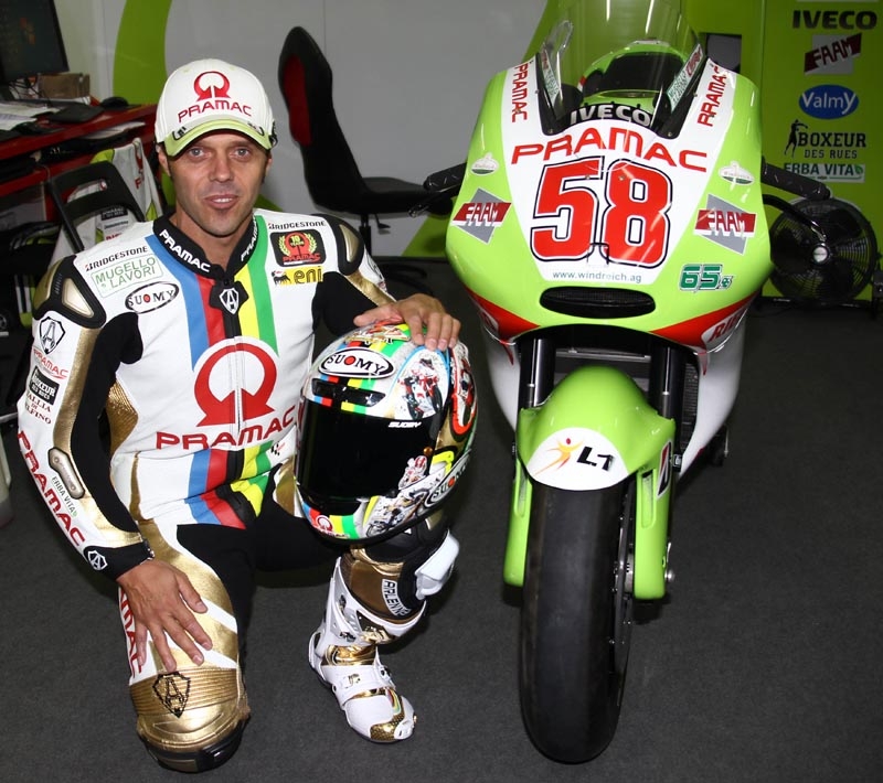 Loris Caprissi in Valencia 2011