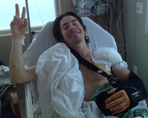 2012 Nicky Hayden nach Schulter OP