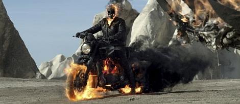 Nicolas Cage in Ghost Rider Spirit of Vengeance
