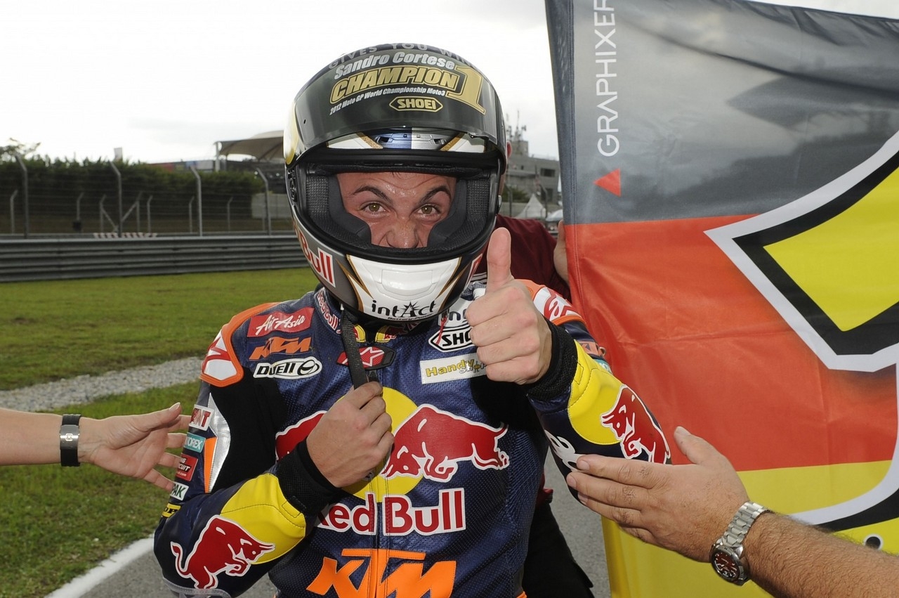 Sandro Cortese ist Moto3 Weltmeister