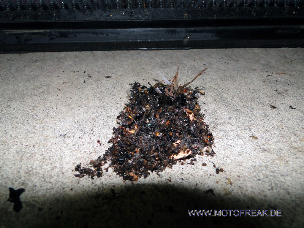 Kawasaki ZX6R K&N Luftfilter und Beute